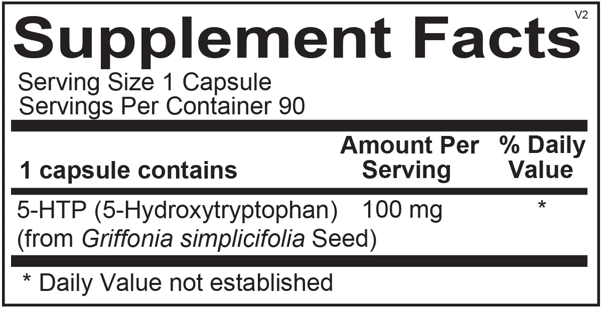 5-HTP 90 Capsules - Image 2