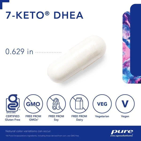 7-KETO DHEA 25 MG 120 Veggie Caps - Image 3