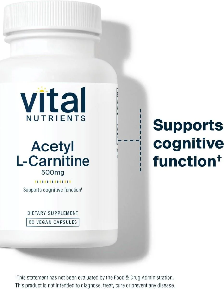 Acetyl L-Carnitine 500 Mg 60 Capsules - Image 7