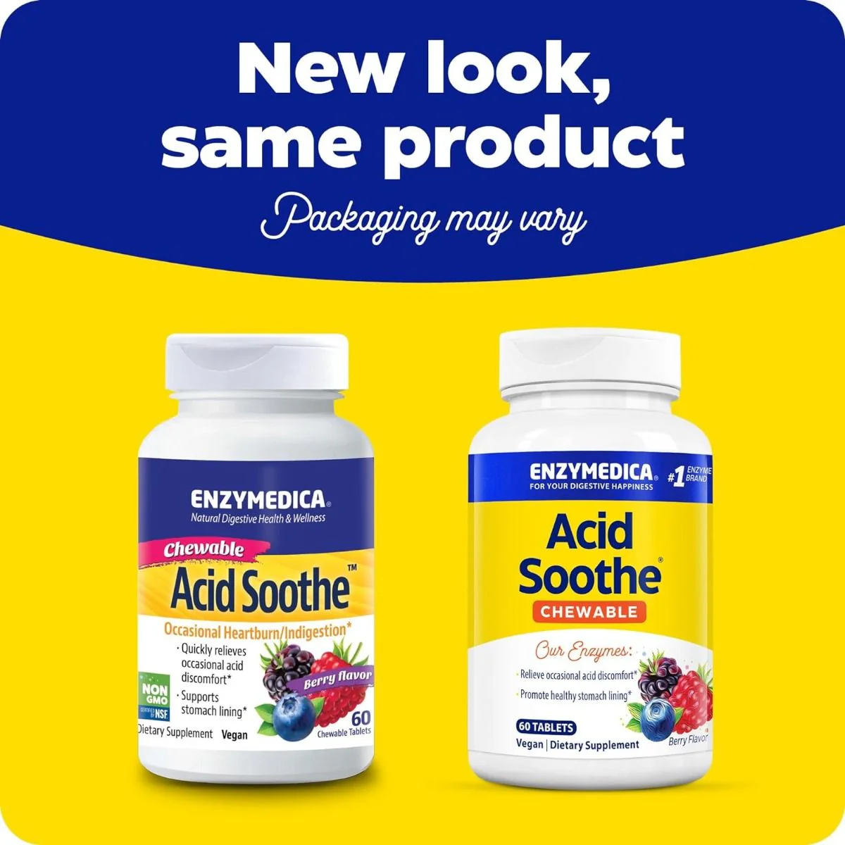 Acid Soothe 60 Chewable TabletsBerry Blast - Image 2