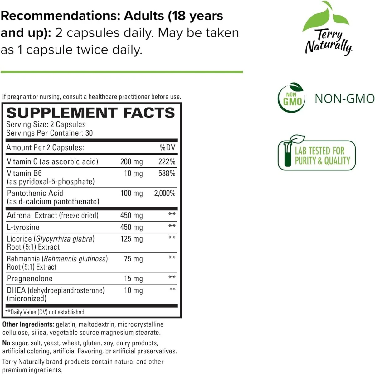 Adrenaplex 60 Capsules - Image 2