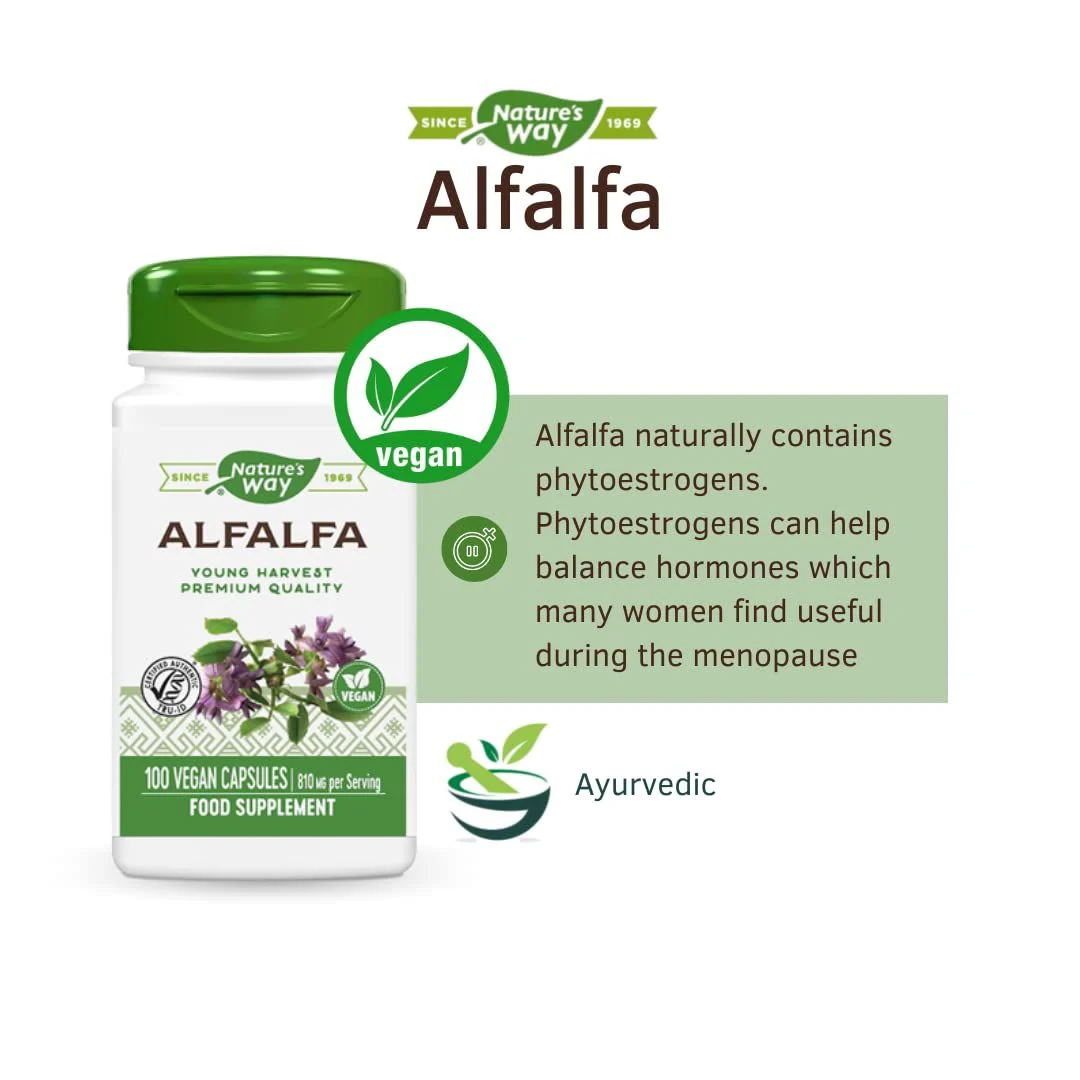 Alfalfa Leaves 100Vegan Capsules - Image 4