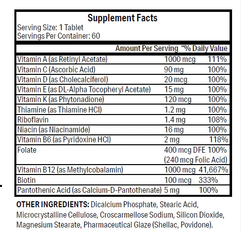 All Your Vitamins - 13 in 1 - Image 2