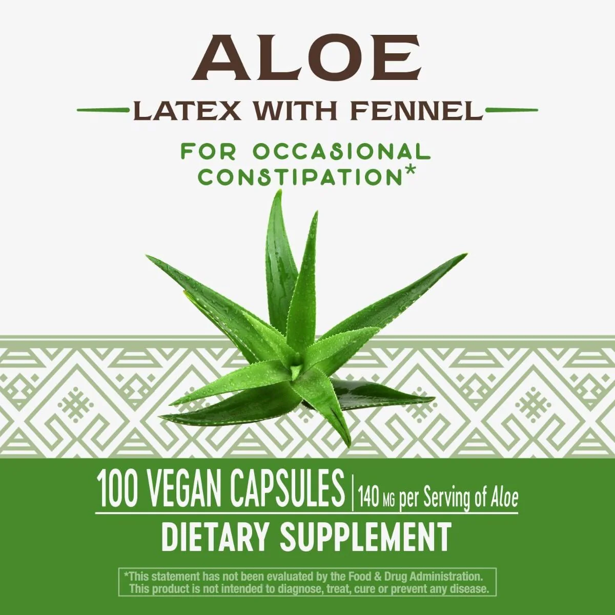 Aloe Vera Latex with Fennel 100Vegan Capsules - Image 8
