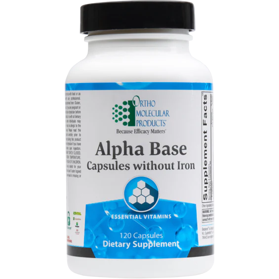 Alpha Base Capsules W/O Iron Capsules