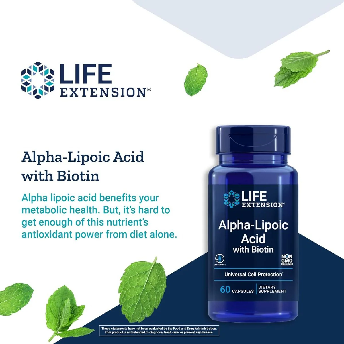 Alpha-Lipoic Acid with Biotin 250 MG 60 Capsules - Image 7