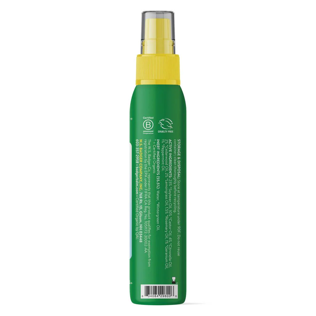 Anti-Bug Shake & Spray 100% Natural & Certified Organic 4 OZ Spray - Image 2