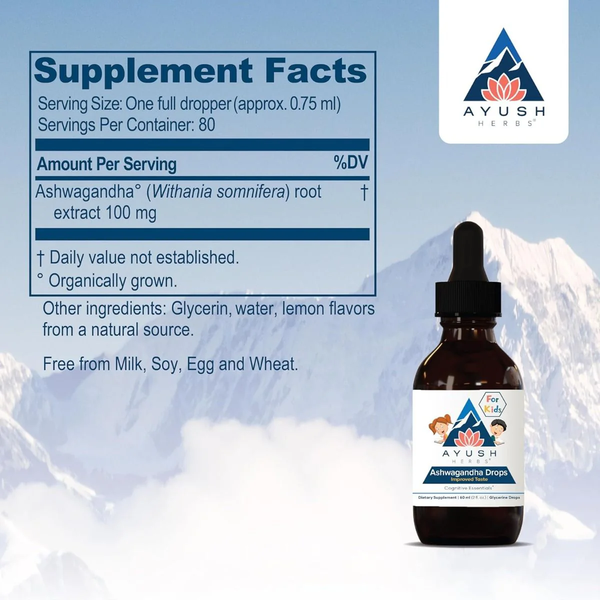 Ashwagandha for Kids 2 Oz Drops - Image 4