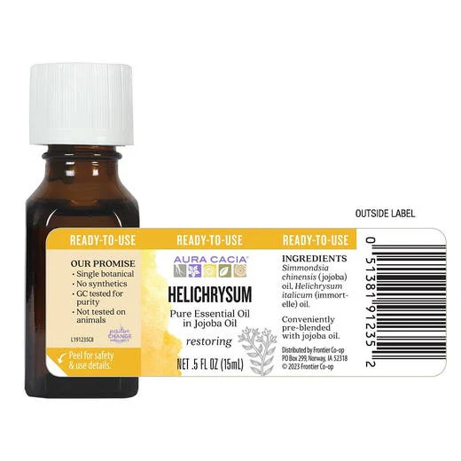 Helichrysym in Jojoba Oil .5 fl. oz. (15 ml)Oil - Image 5