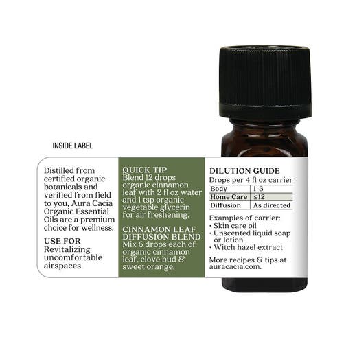 Organic Cinnamon Leaf .25 ozOil - Image 6