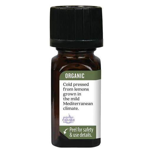 Organic Essential Oil - Lemon .25 ozOil - Image 2