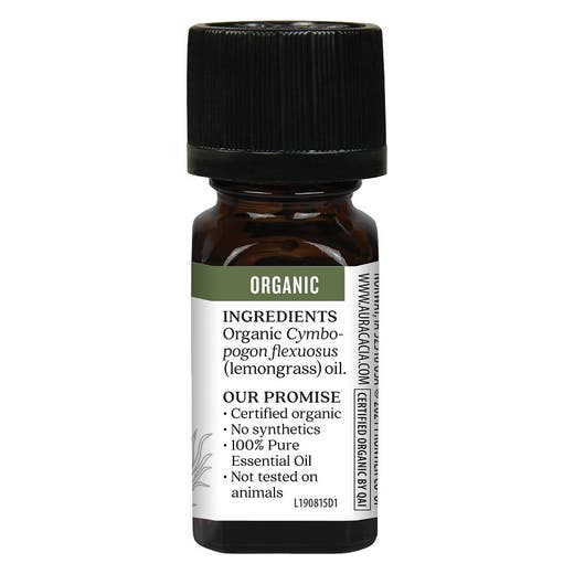 Organic Essential Oil - Lemongrass .25 oz Oil - Image 3