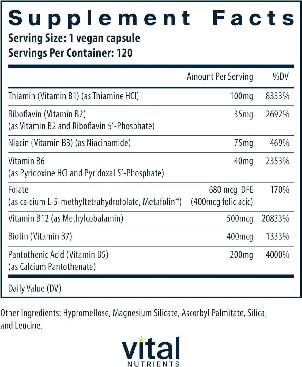 B-Complex 120Capsules - Image 2