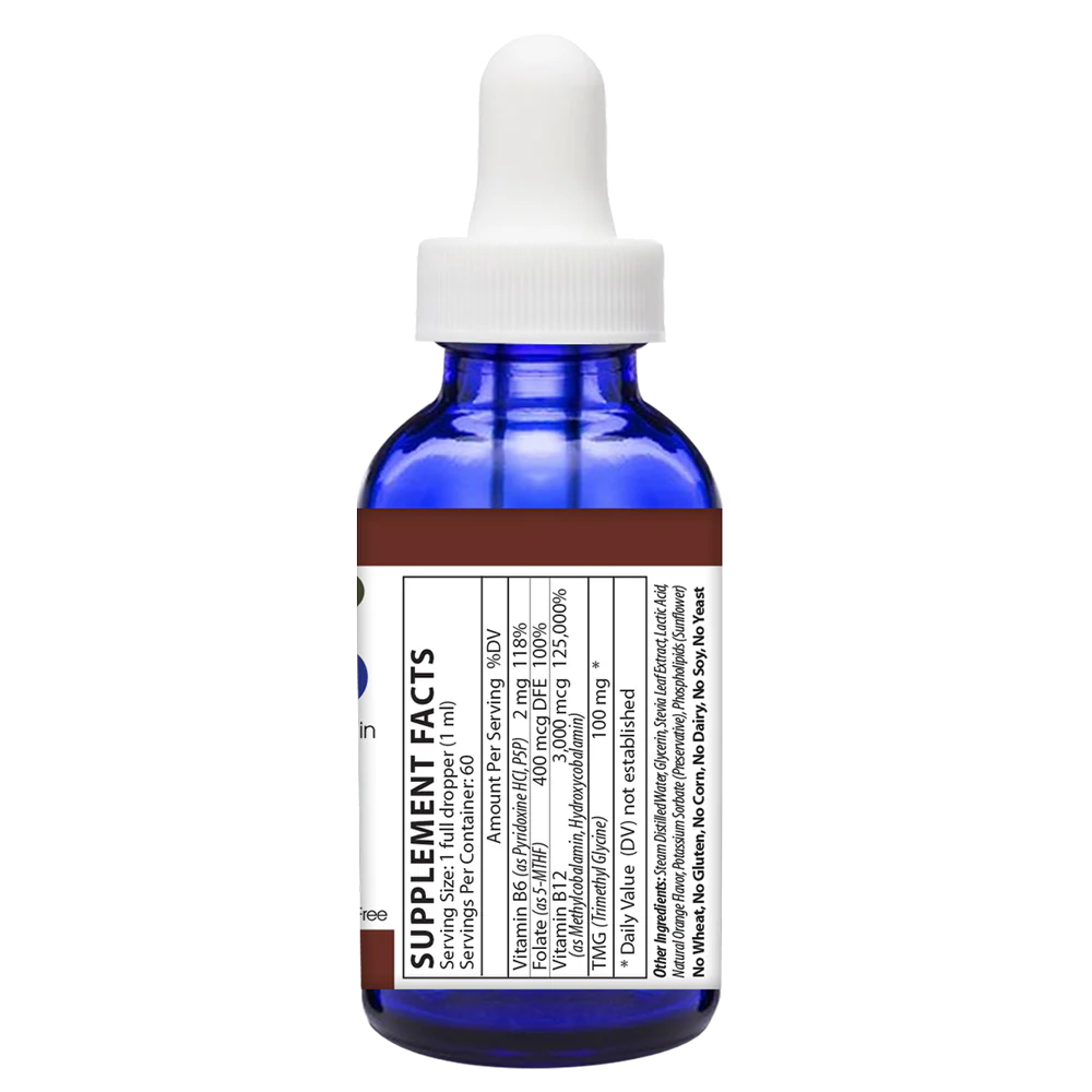 B12 (Liposomal) 2 FL OZ Drops Blood Orange - Image 3