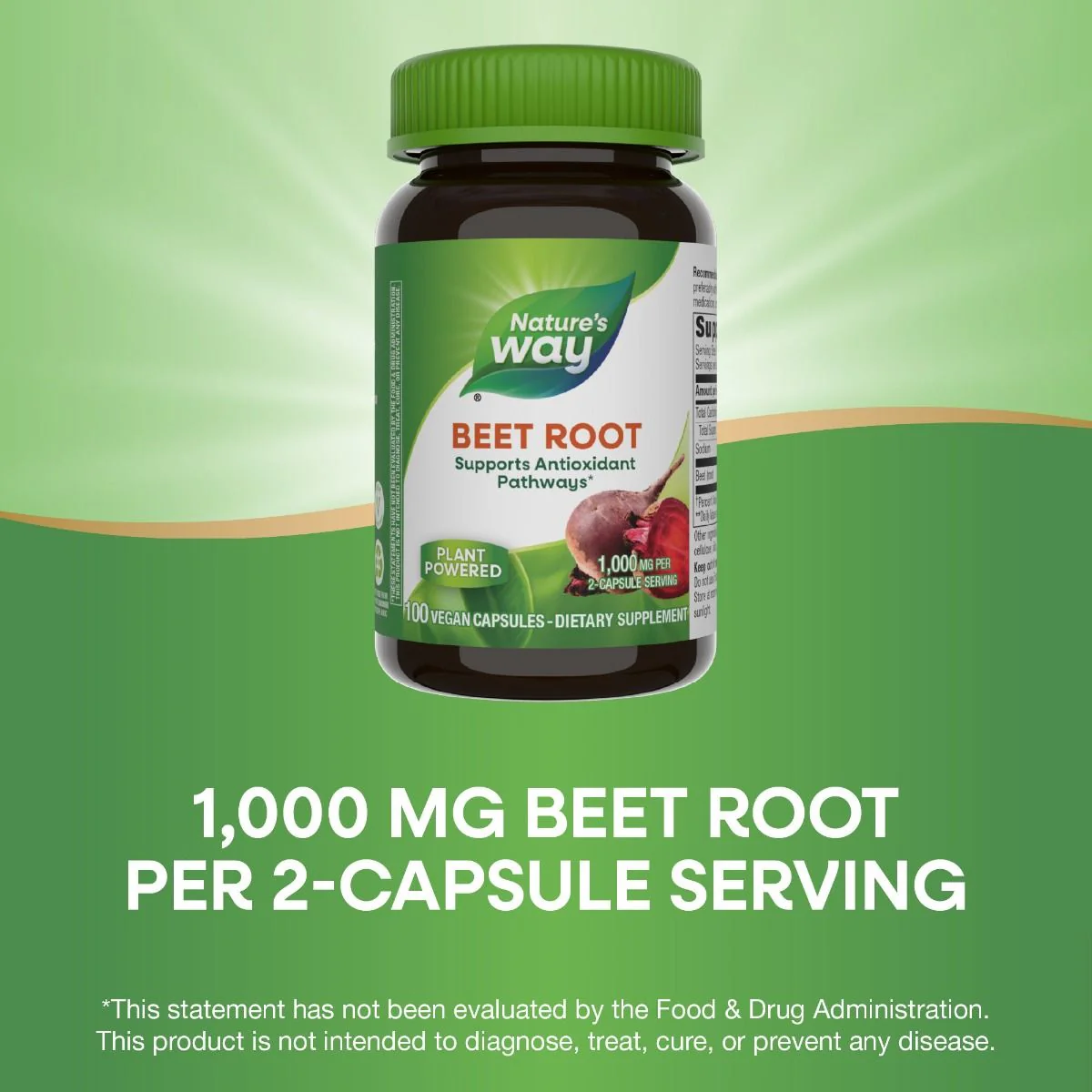 Beet Root 100Vegan Capsules - Image 4