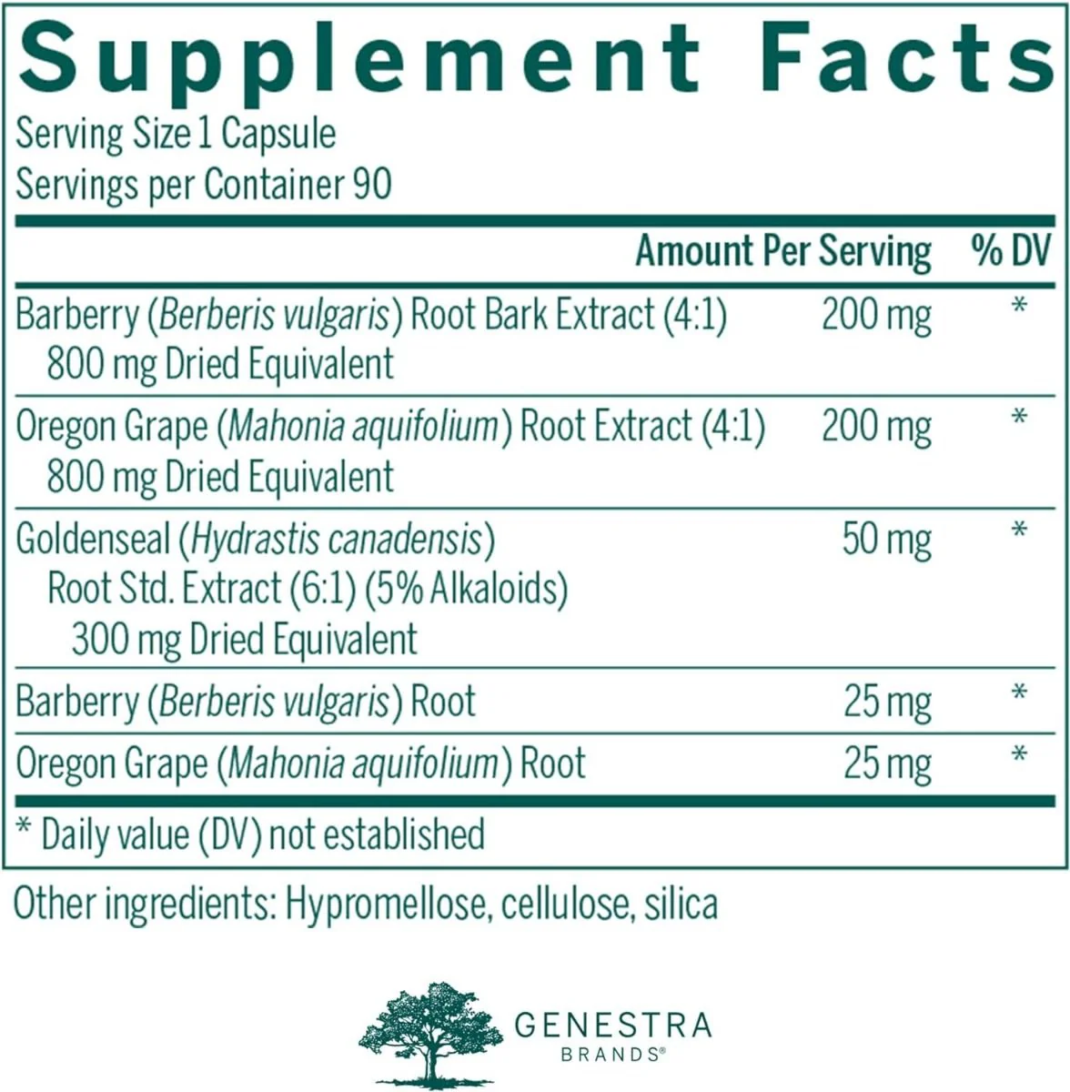 Berberis Formula Veggie Capsules - Image 3