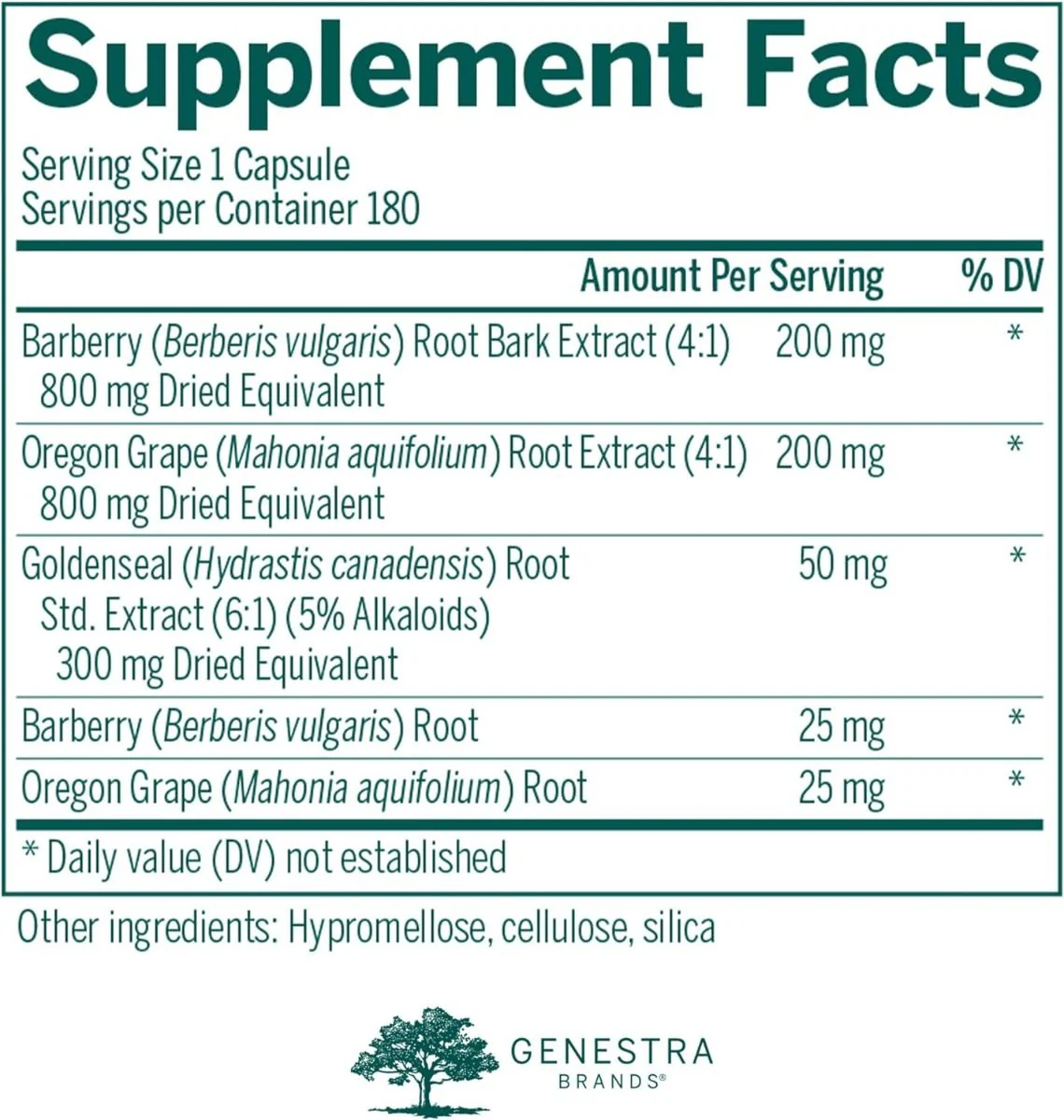 Berberis Formula Veggie Capsules - Image 9