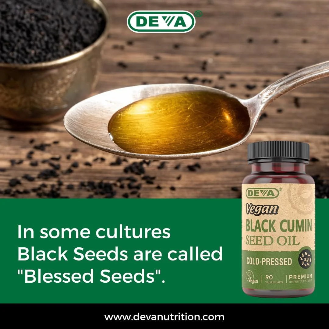 Black Cumin Seed Oil 90Vegan Capsules - Image 2