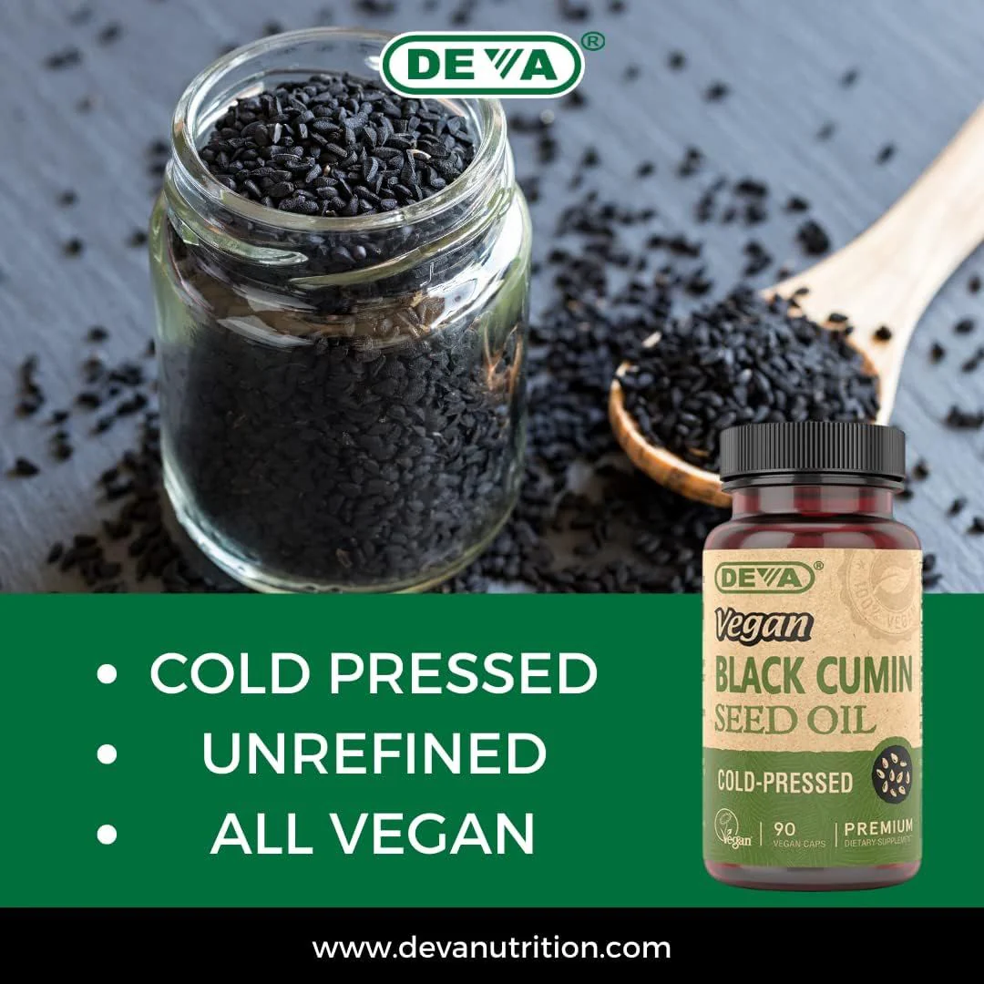 Black Cumin Seed Oil 90Vegan Capsules - Image 3