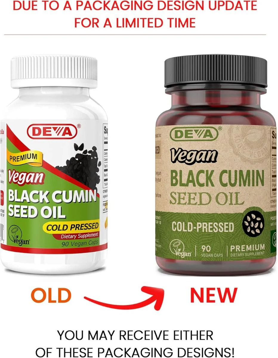 Black Cumin Seed Oil 90Vegan Capsules - Image 7
