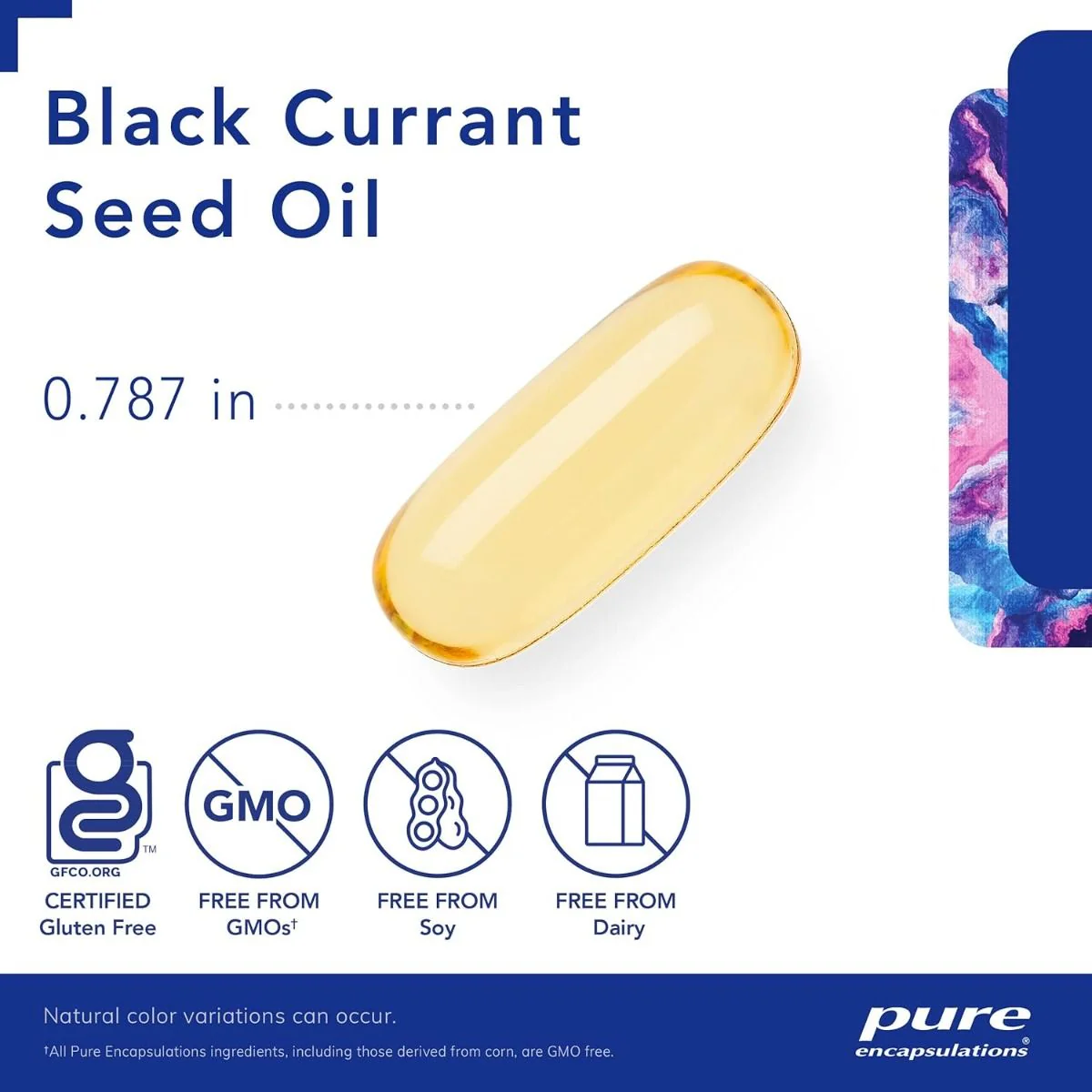 Black Currant Seed Oil 100 Softgels - Image 3