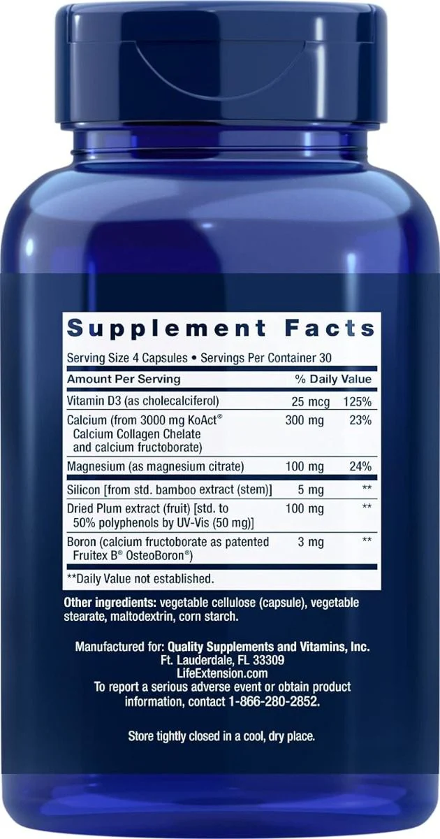 Bone Strength Collagen Formula 120 Capsules - Image 2