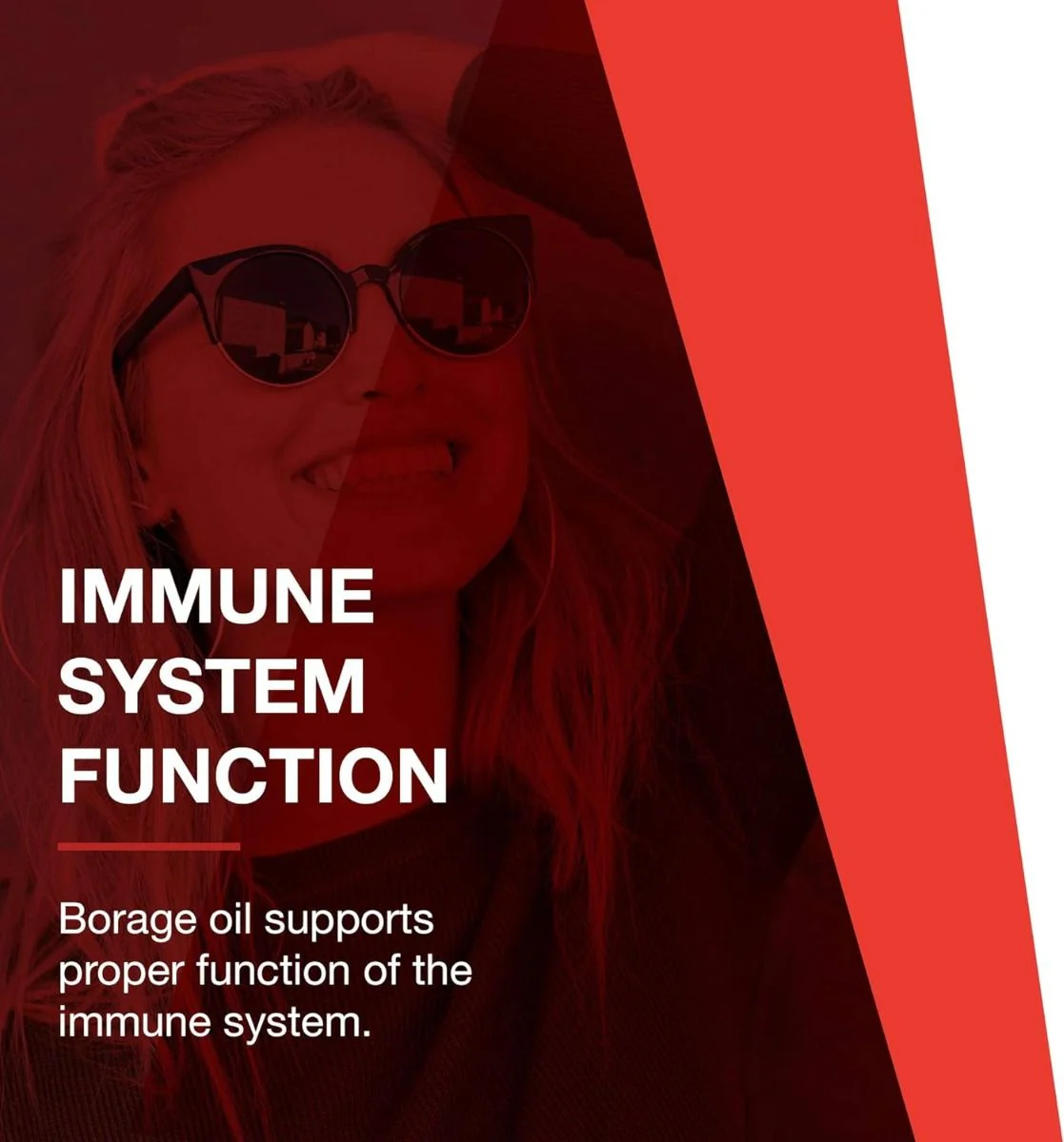 Borage / GLA 1000 MG 60 Softgels - Image 4