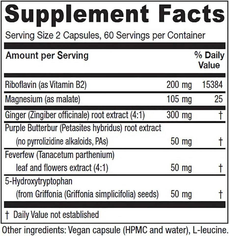 Butterbur Extra 120 Capsules - Image 3