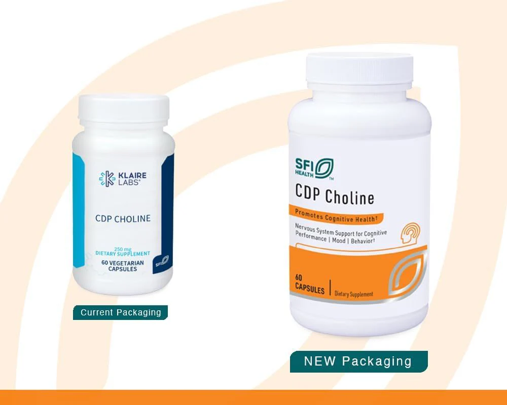 CDP Choline 250 MG 60 Veggie Caps - Image 2