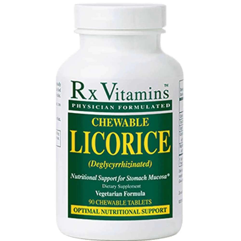 Chewable Licorice DGL 90Chewable Tablets