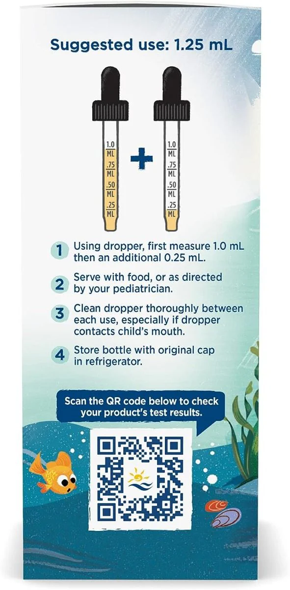 Children's DHA Xtra 2 oz / 60 mLLiquidBerry Punch - Image 5