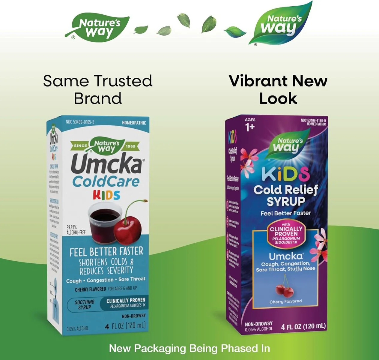 Children's Umcka Cold Care Syrup 4 fl ozSyrupCherry - Image 3