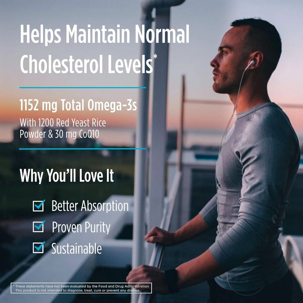 Cholesterol Support 60 Softgels - Image 7