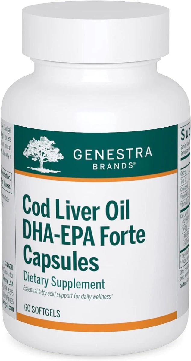 Cod Liver Oil DHA/EPA Forte 60Softgels