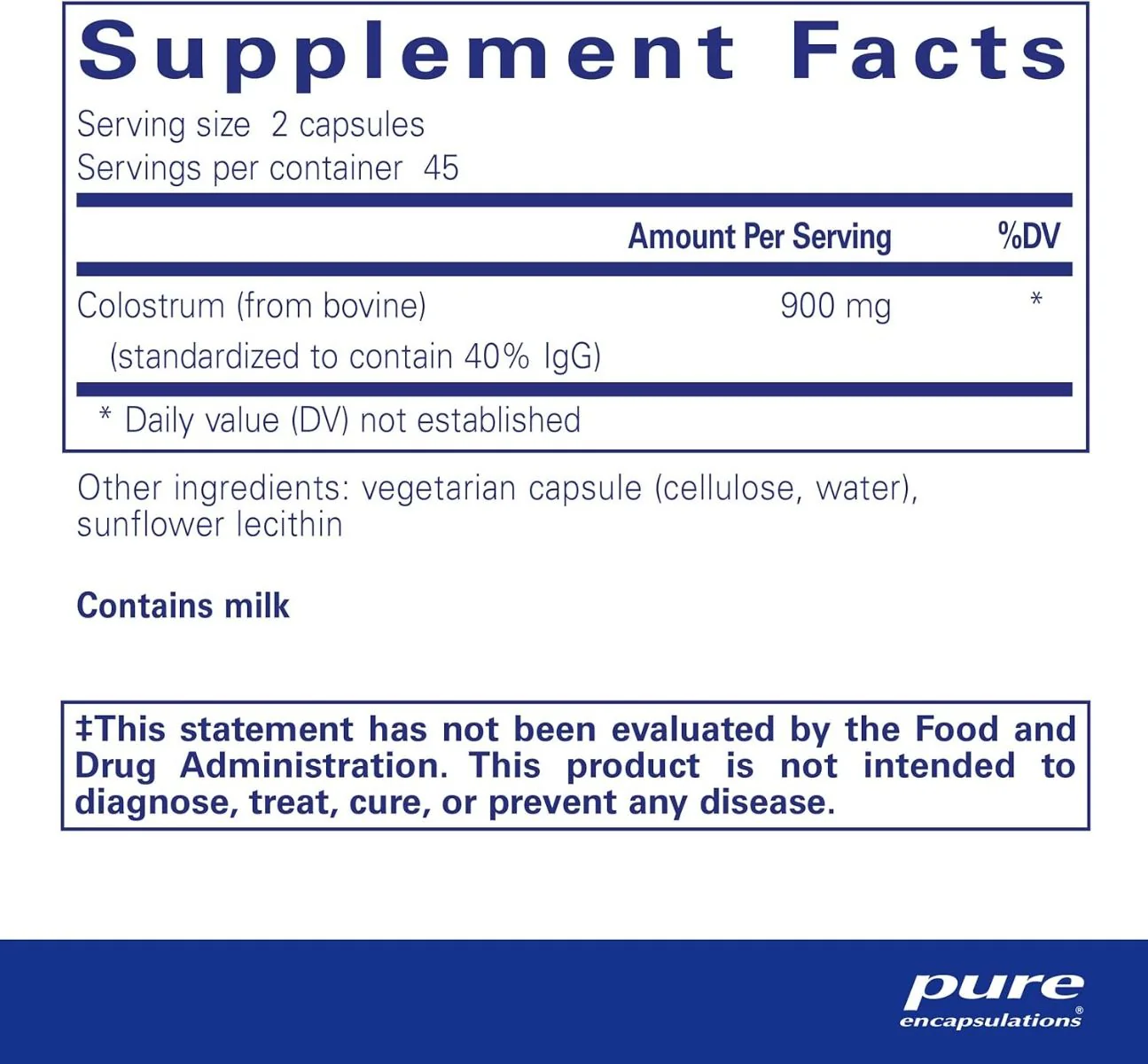 Colostrum 90 Capsules - Image 2