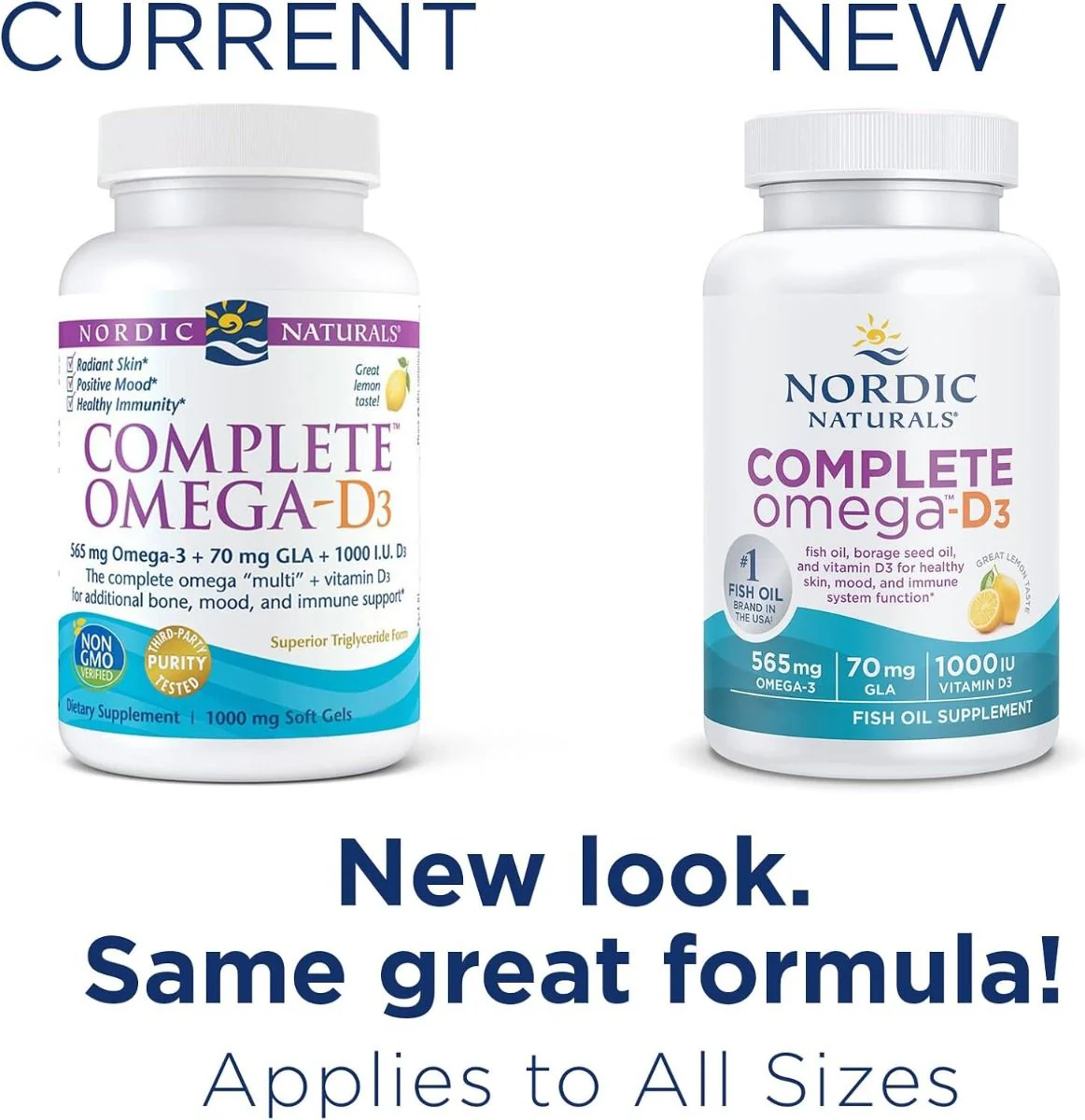 Complete Omega-D3 1000 Mg 60 Softgels Lemon - Image 5