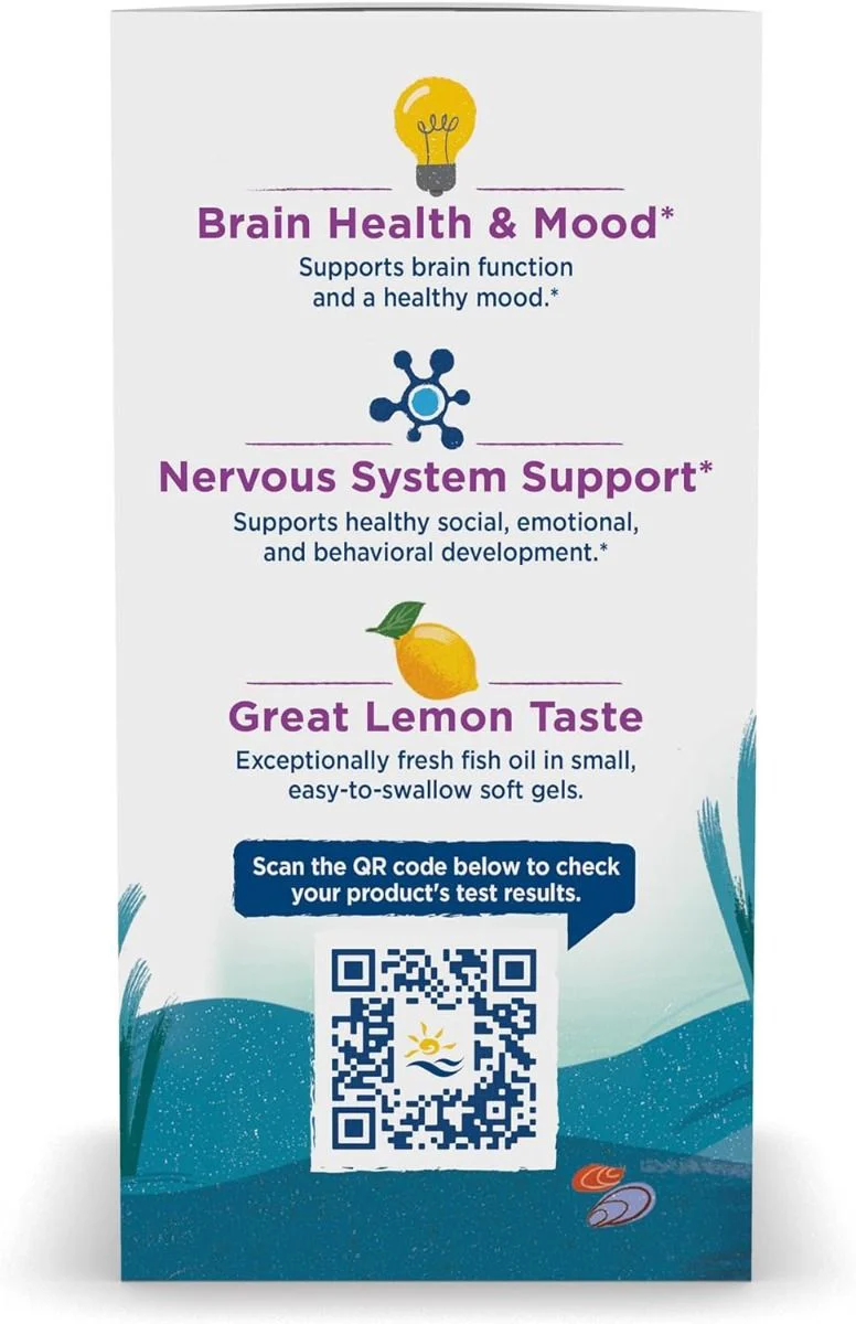 Complete Omega Junior 180 Chewable Softgels Lemon - Image 4