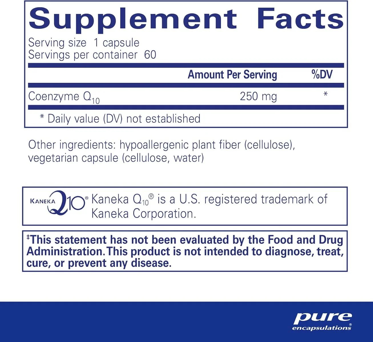 CoQ10 250 MG 60 Veggie Caps - Image 2