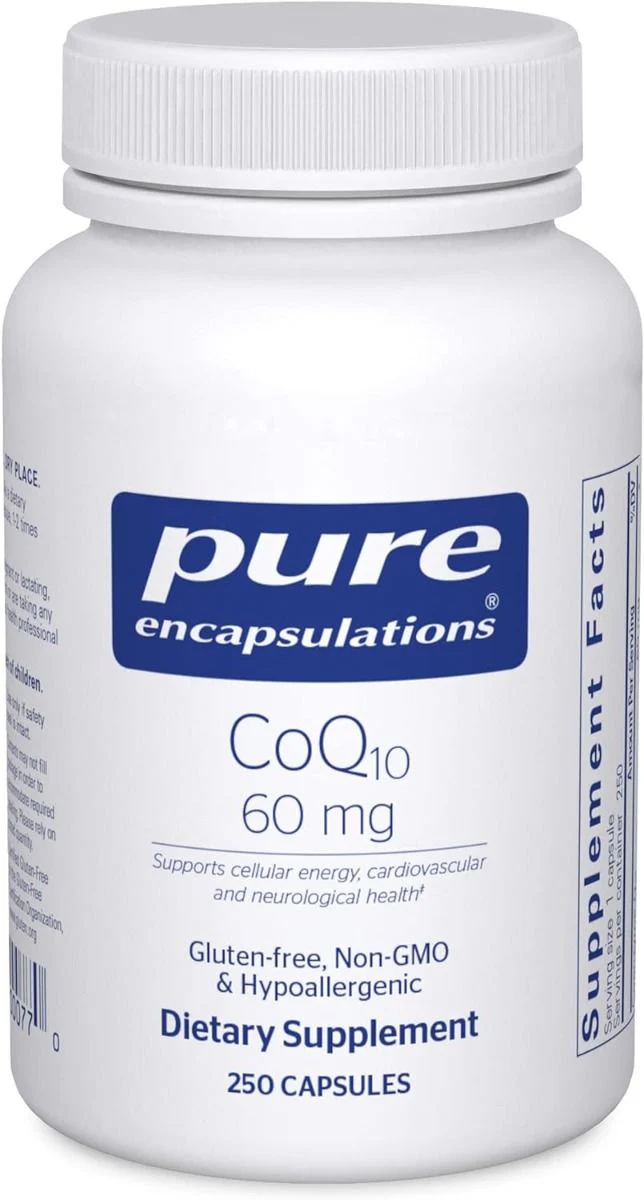 CoQ10 60 MG 250 Veggie Caps