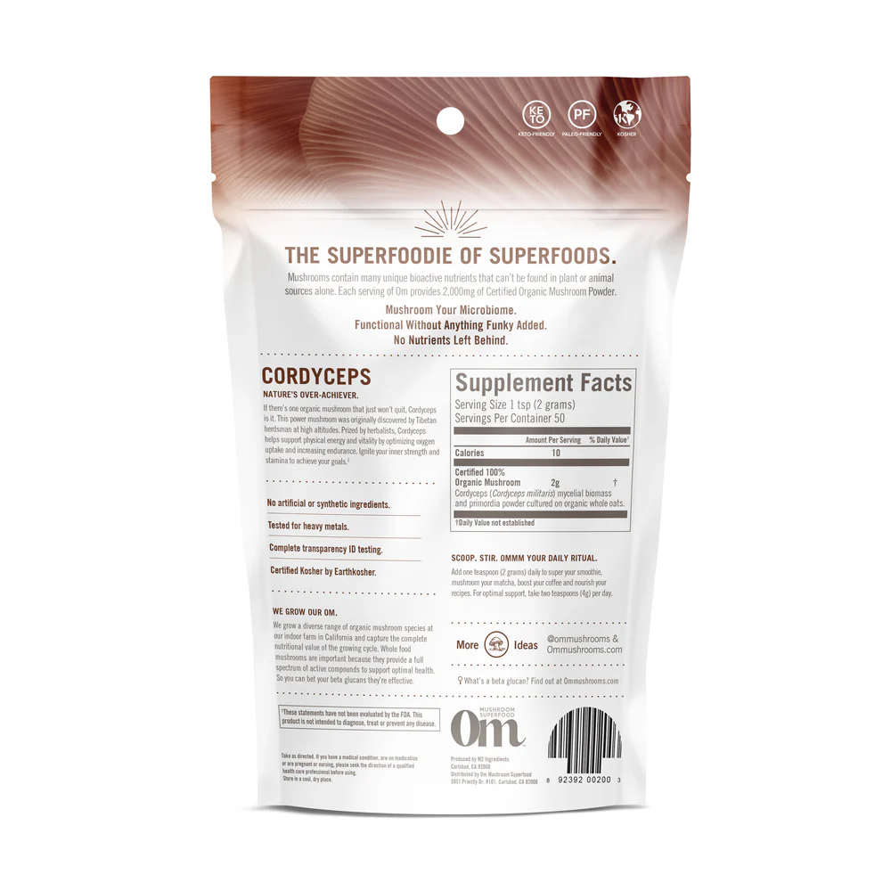 Cordyceps Mushroom Superfood Powder