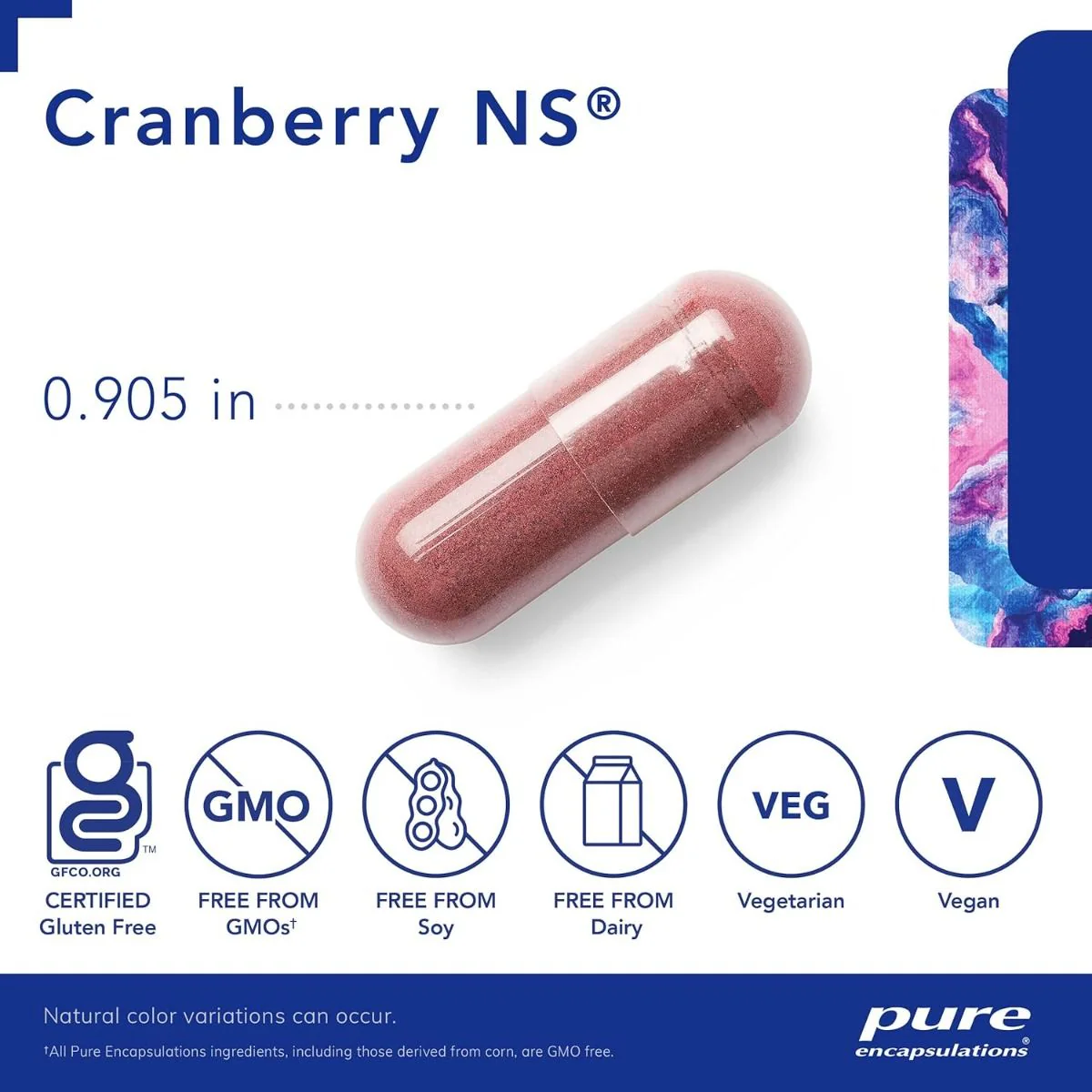 Cranberry NS 500 MG 90 Veggie Caps - Image 4