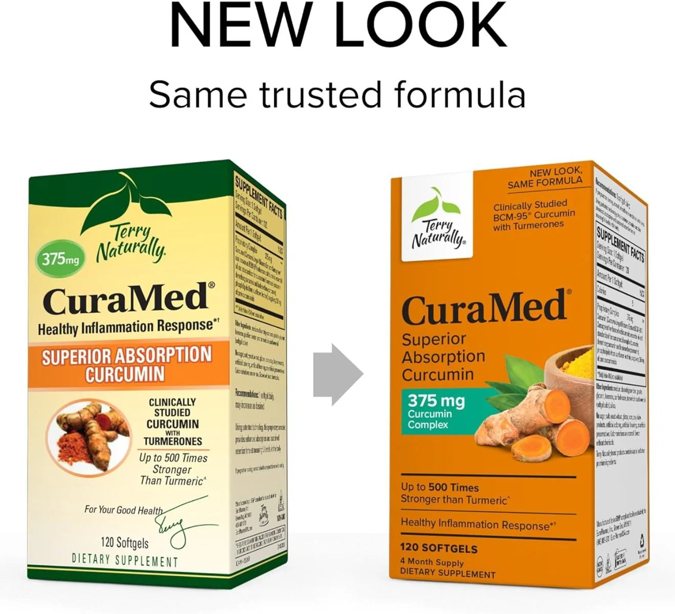 CuraMed 375 MG 120 Softgels - Image 3
