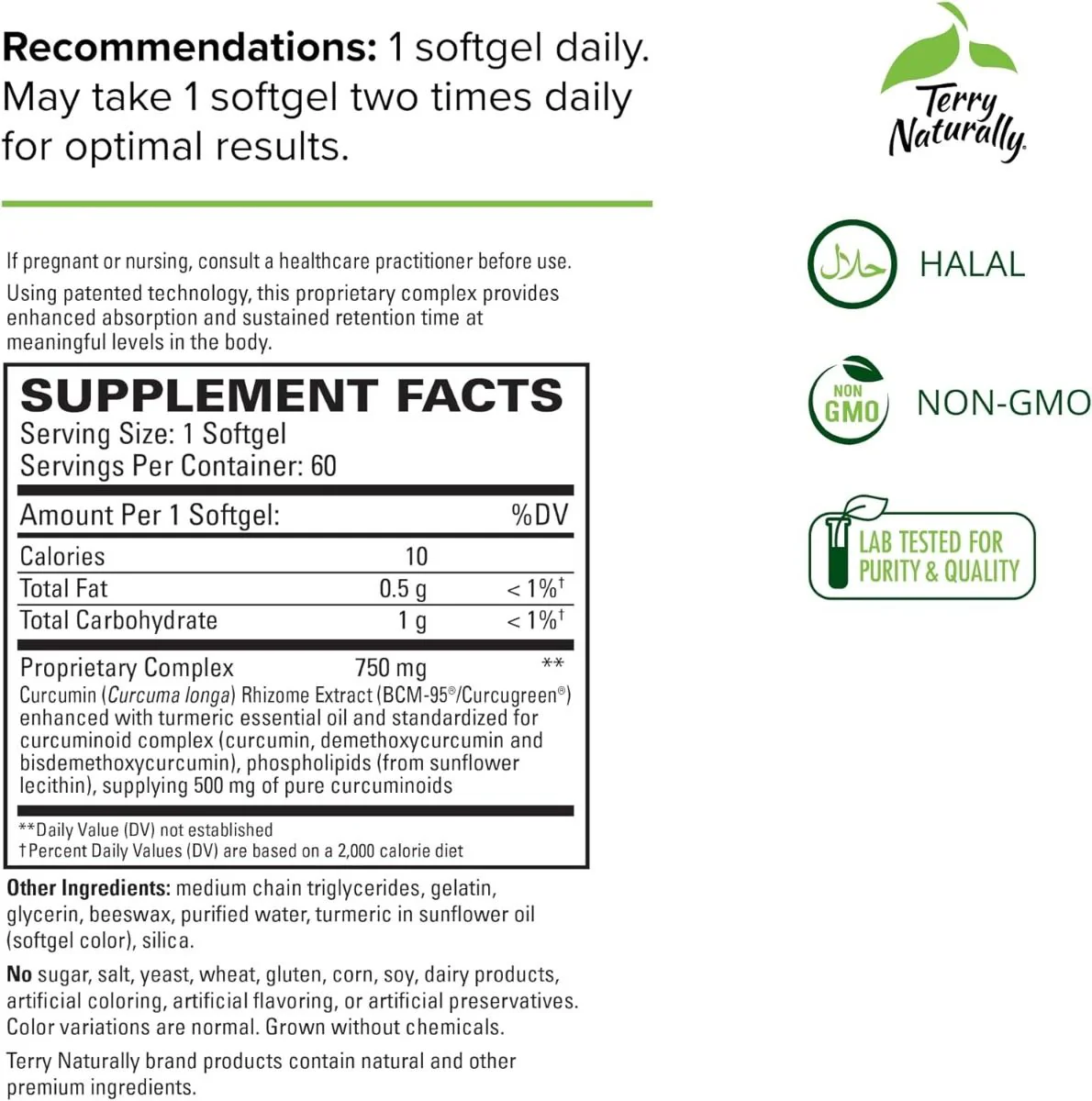 CuraMed 750 MG 60 Softgels - Image 2