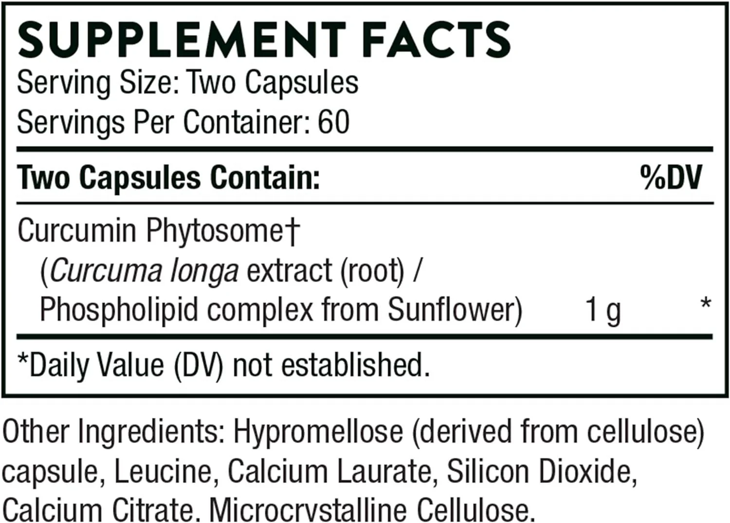 Curcumin Phytosome 1000 MG FKA Meriva 500-Sf - Image 2