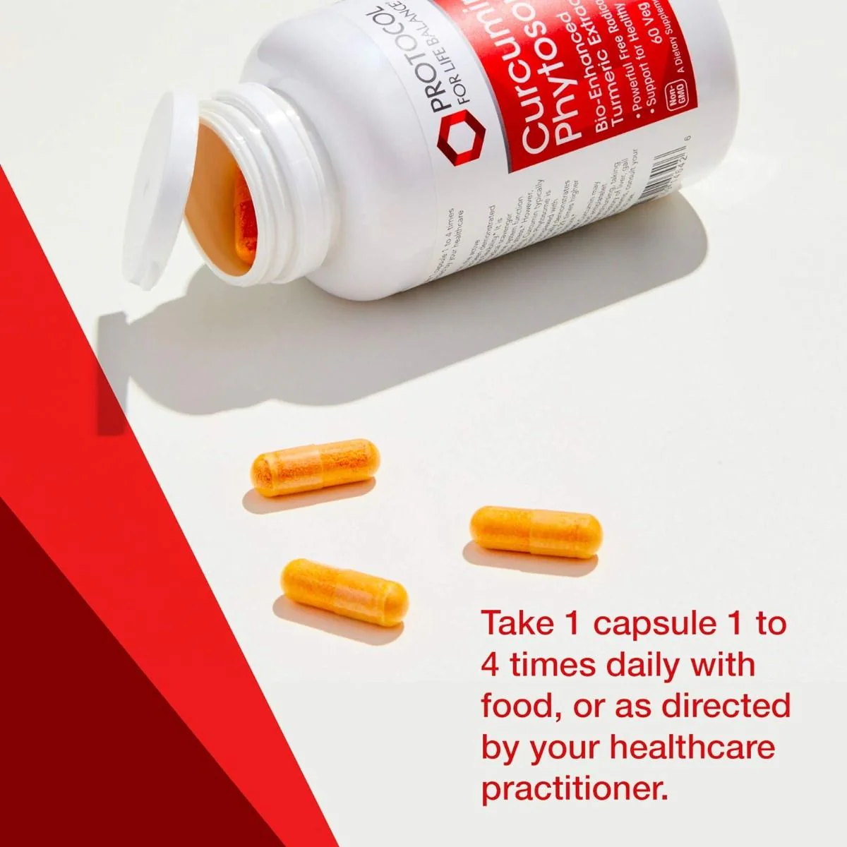 Curcumin Phytosome 60 Vegan Capsules - Image 4