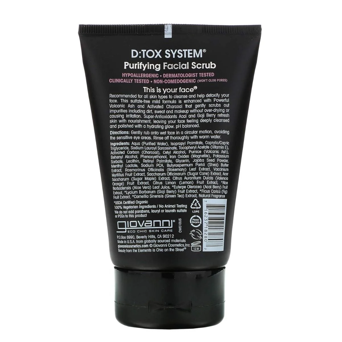 D:Tox System Purifying Facial Scrub Step 2 4 OZ Scrub - Image 2