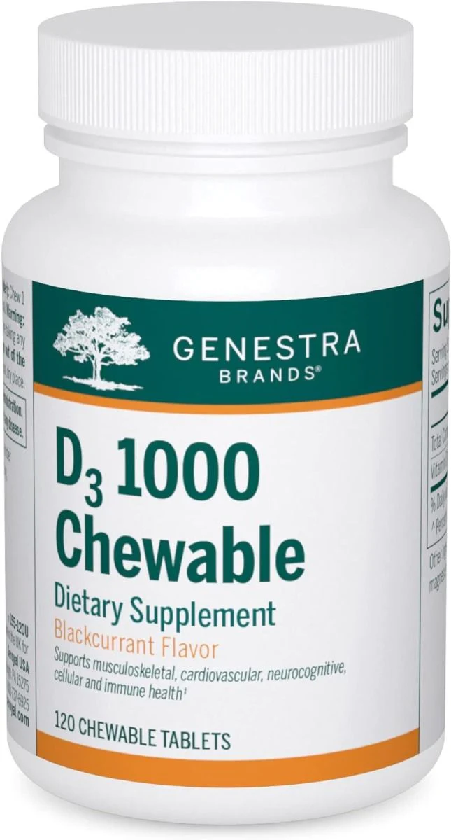 D3 1000 Chewable 120Chewable Capsules