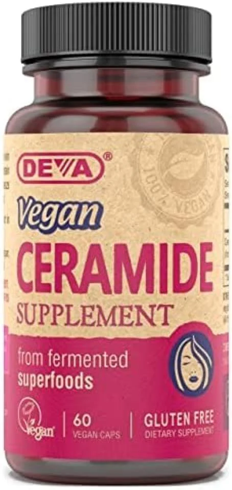 Deva Vegan Ceramide Supplememt 60Vegan Capsules