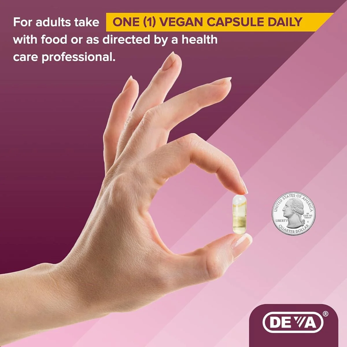 Deva Vegan Evening Primrose Oil 90Vegan Capsules - Image 3