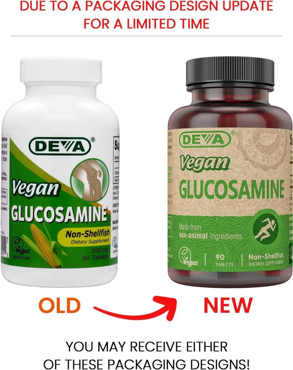 Deva Vegan Glucosamine 90Tablets - Image 5